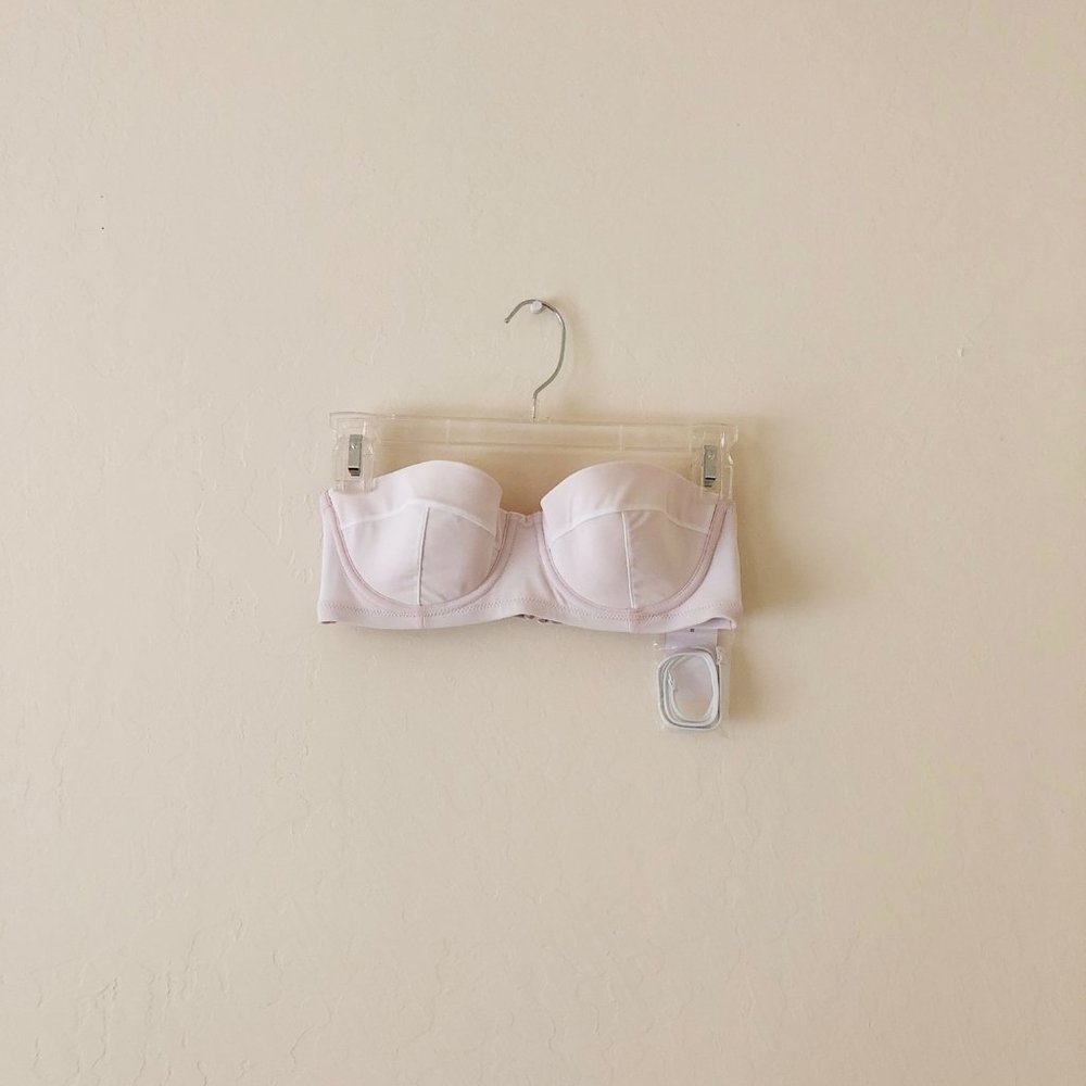J. Crew Bustier Bikini White XS